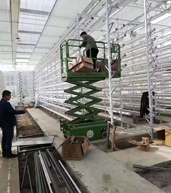 迷你型液壓升降機(jī)工作中 迷你型液壓升降機(jī)工作中